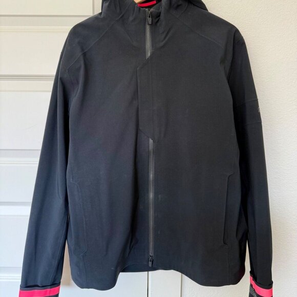 Rapha MEN'S HOODED RAIN JACKET - Color Black - Size M - Picture 2 of 3